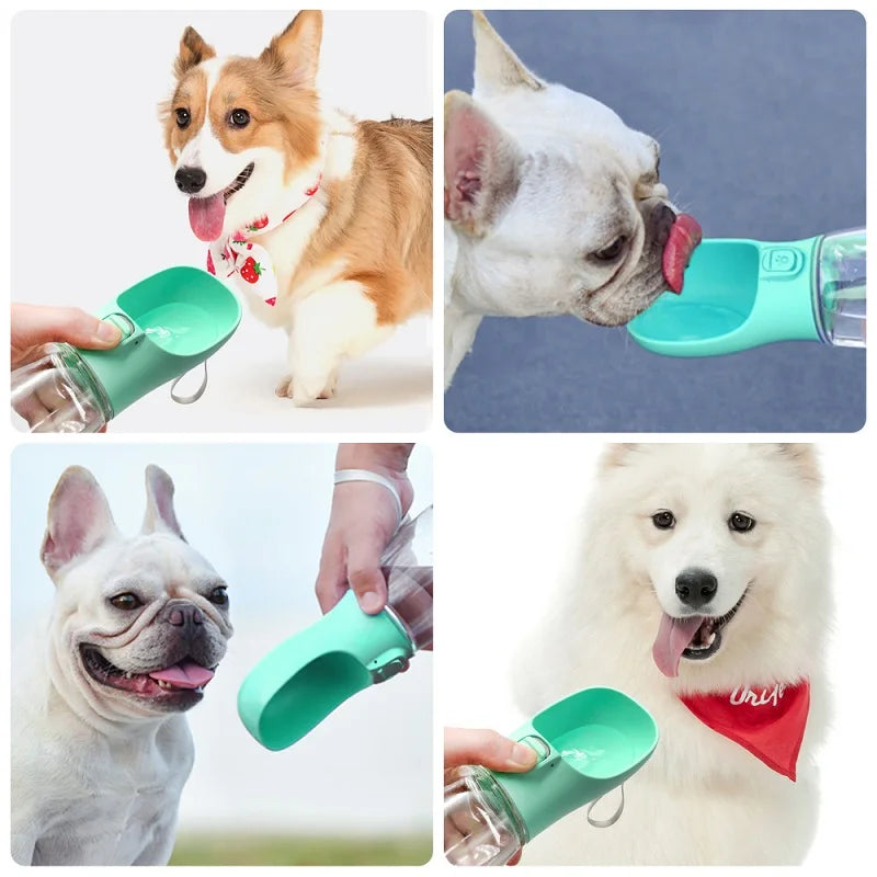 Portable Dog Water Bottle for Small Large Dogs Bowl Outdoor Walking Puppy Pet Travel Water Bottle Cat Drinking Bowl Dog Supplies