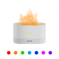 2022 Best Selling USB Ultrasonic Flame Humidifier Led RGB Colorful Essential Oil Fire Flame Aroma Diffuser