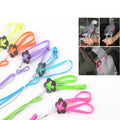 Colorful Parrot Bird Collar Harness Adjustable Hamster Turtle Lizard Traction Rope Reins 8-Shaped Collar Pet Strap Leash