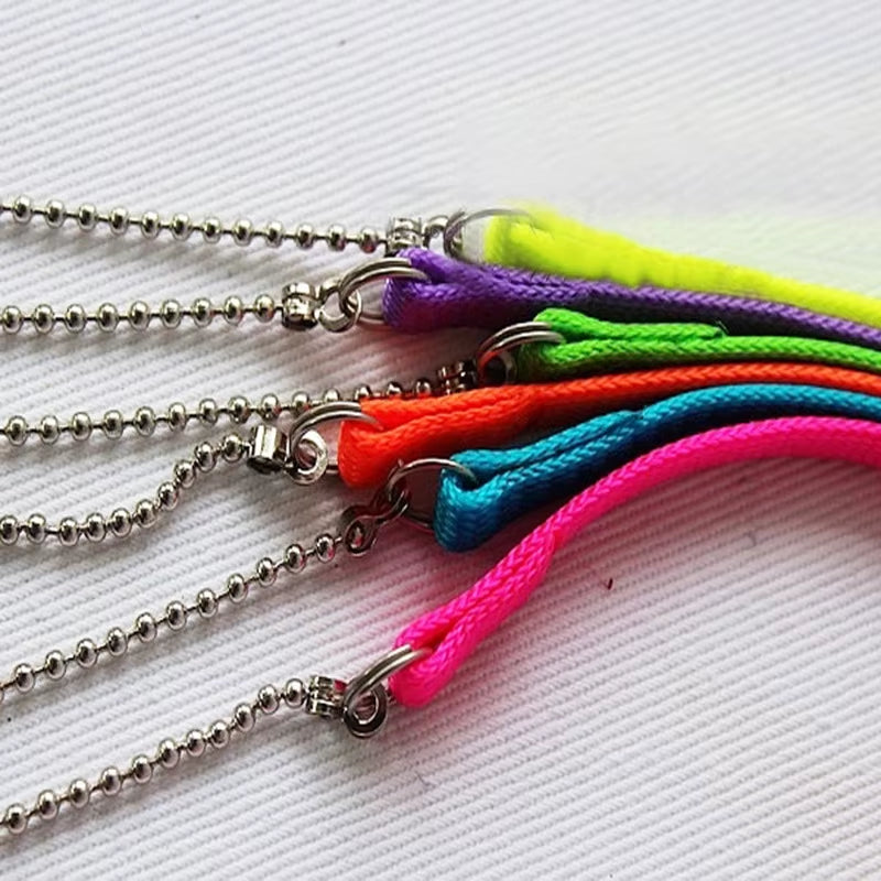 Colorful Parrot Bird Collar Harness Adjustable Hamster Turtle Lizard Traction Rope Reins 8-Shaped Collar Pet Strap Leash